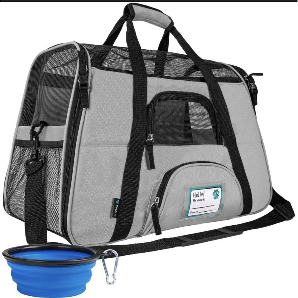 PetAmi Airline Approved Pet Carrier for Cat Dog Small